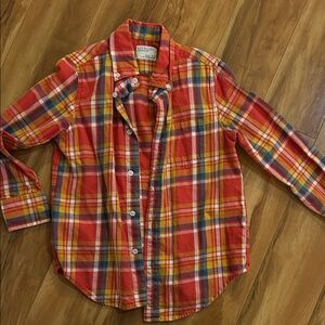 Crew Cut kids plaid shirt